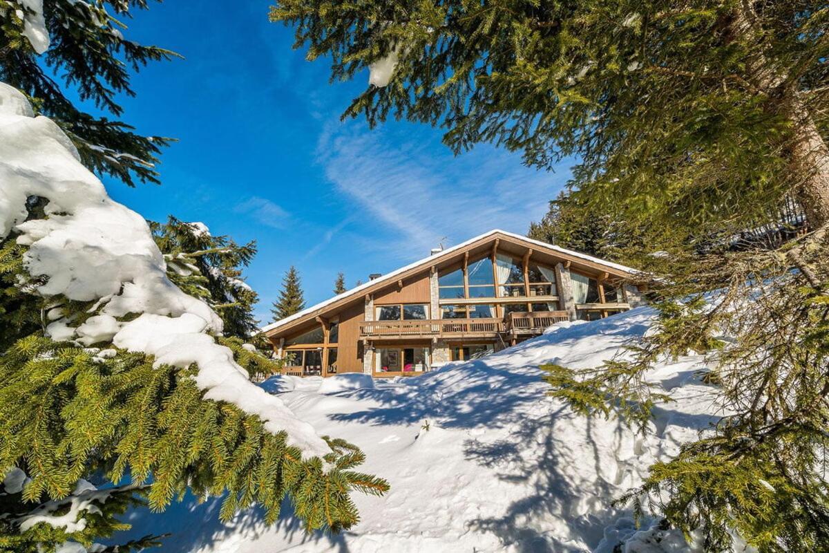 Contact Us At What App - 0041-798-079-427 To Book!! - Chalet Malika In Meribel With 7 Beds Les Allues Exterior foto