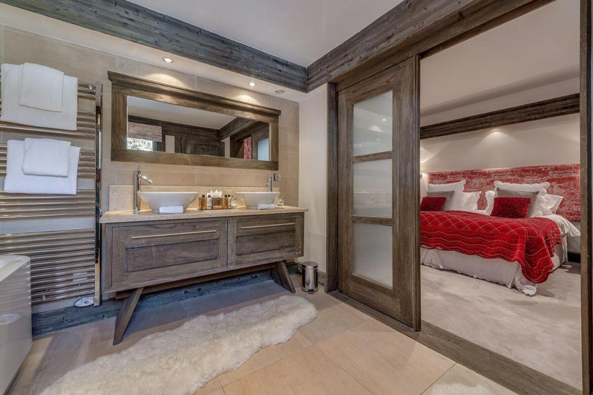 Contact Us At What App - 0041-798-079-427 To Book!! - Chalet Malika In Meribel With 7 Beds Les Allues Exterior foto